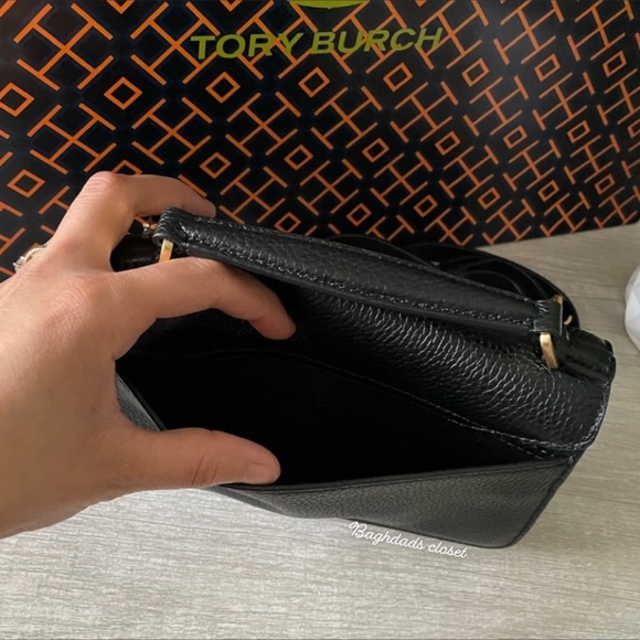 New, tory burch britten mini top handle Crossbody bag - Picture 9 of 12